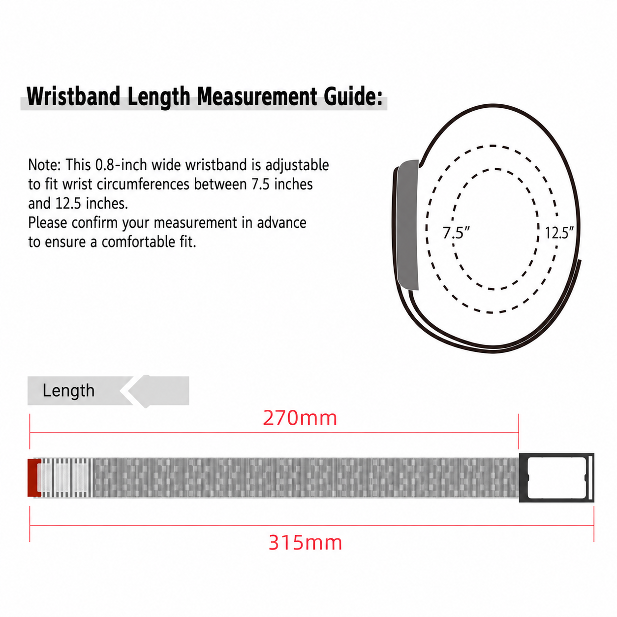 Helio Strap Wrist Sport Knit: Carbon
