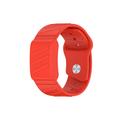Whoop 4.0 Silicone Sports Band: Red (Helio Strap Compatible)