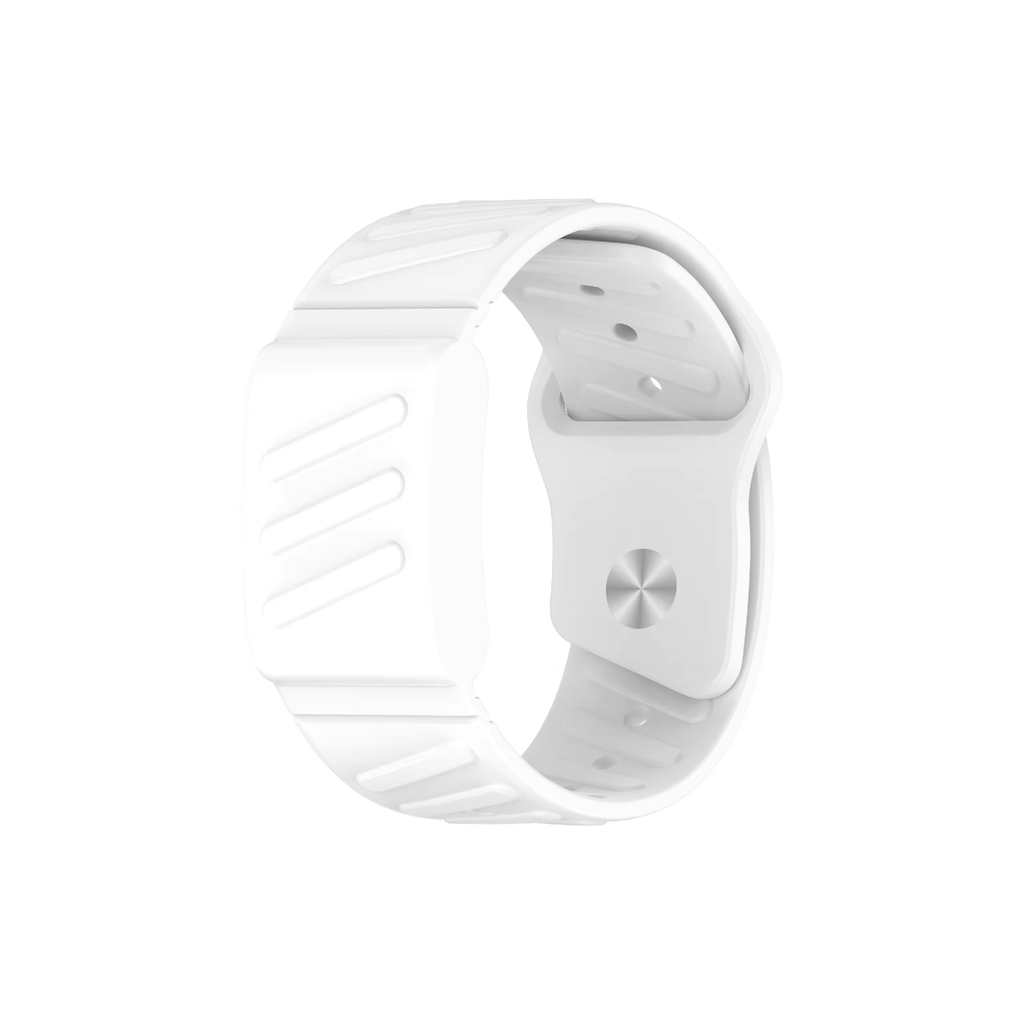 Whoop 4.0 Silicone Sports Band: White (Helio Strap Compatible)