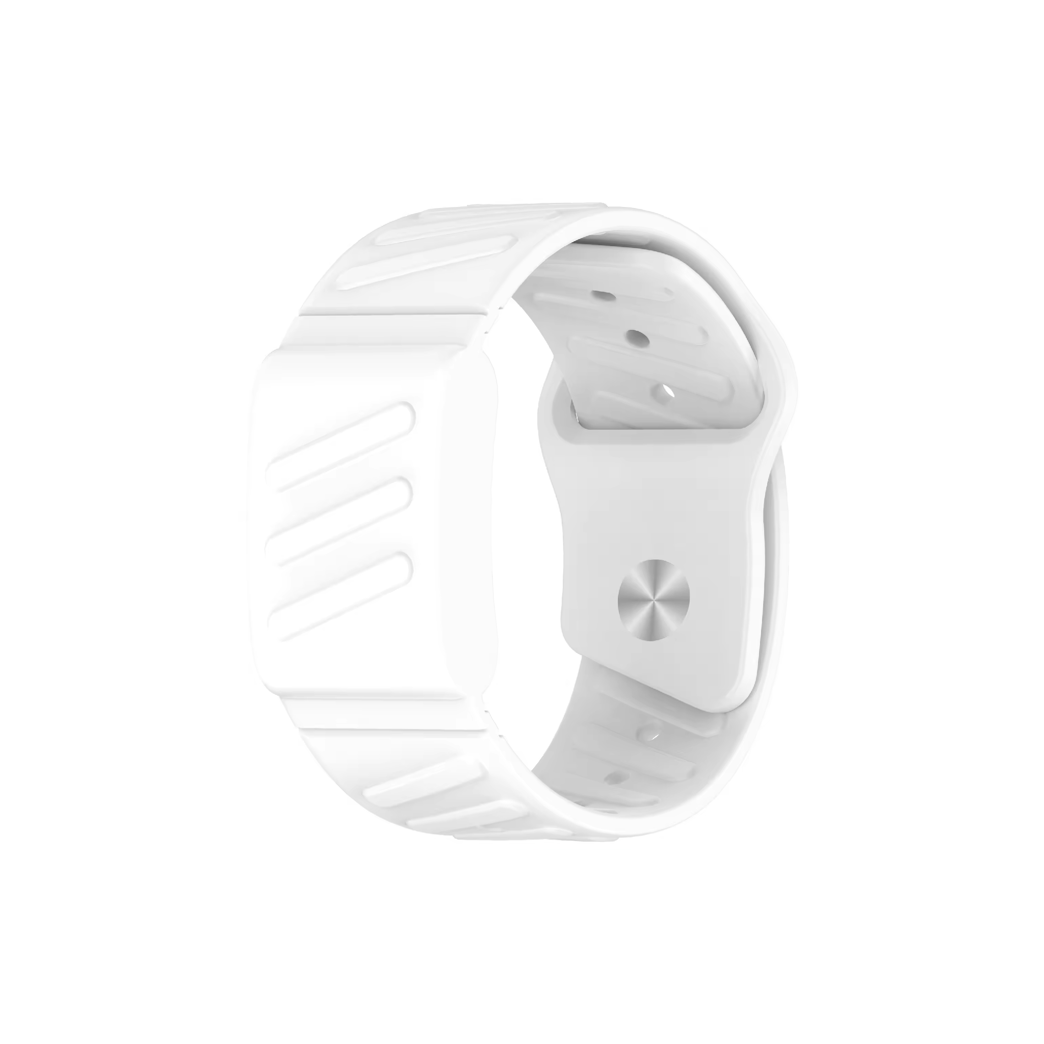 Whoop 4.0 Silicone Sports Band: White (Helio Strap Compatible)