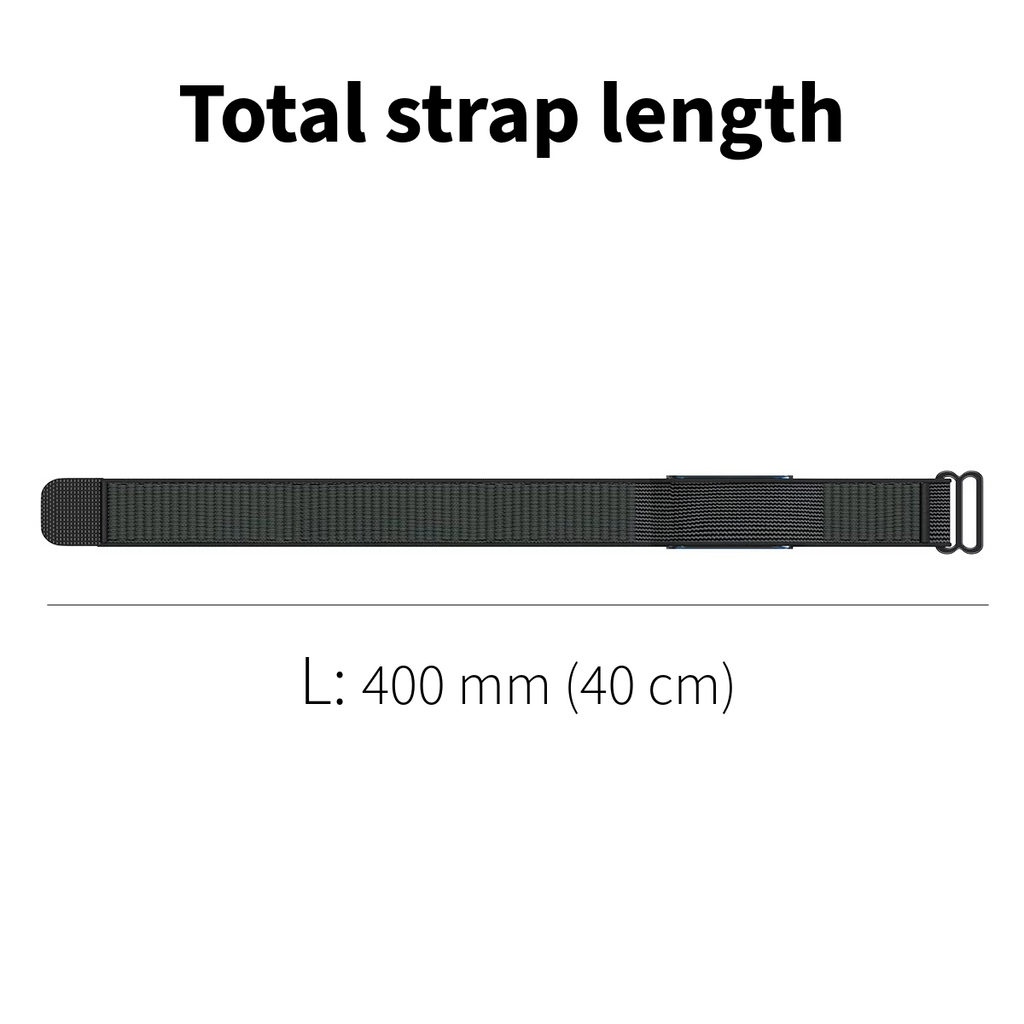 Helio Strap Midnight Blue: Bicep