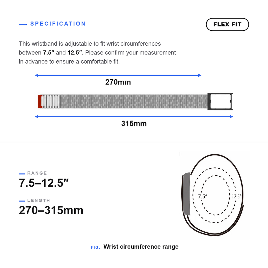 Helio Strap Wrist Sport Knit: Chalk